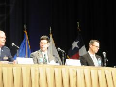 Members of the Air Force's Task Force Cyber Secure talk about challenges to securing weapons systems during the TechNet Air symposium.