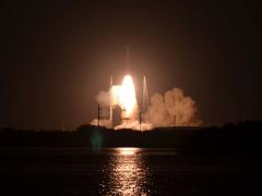 Airmen from the 920th Rescue Wing at Patrick Air Force Base in Florida clear and secure the Eastern Range for the 2013 United Launch Alliance-built Delta IV Heavy liftoff from nearby Cape Canaveral Air Force Station. The rocket was carrying the sixth WGS satellite for the U.S. military.