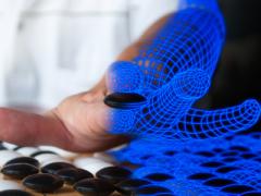 The AlphaGo Zero initiative exceeded human level of play in the game of Go, with the machine playing itself and learning how to win from its own experience. Credit: Saran Poroong, Shutterstock