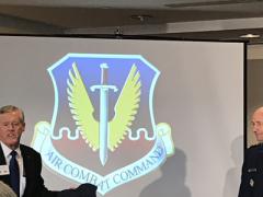 The Air Force is standing up a new Information Warfare Numbered Air Force this fall, which will help support the service and the U.S. Combatant Commands, says Gen. Mike Holmes, USAF, commander, Air Combat Command, at an Air Force Association event on August 23.