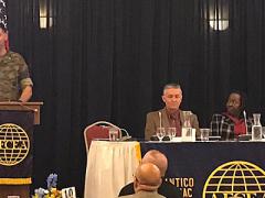 The Marine Corps is looking for advanced information technology solutions when it comes to data management, cloud, artificial intelligence and machine learning, Col. Stinson told the industry at the recent AFCEA International Potomac Quantico Chapter event.