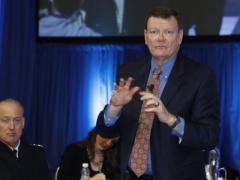 Terry Halvorsen, Defense Department chief information officer (CIO), describes the major changes that must be implemented in information technology procurement on day 2 of the Defensive Cyber Operations Symposium (DCOS) 2016.