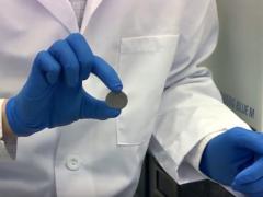 Researchers from the U.S. Naval Research Laboratory's chemistry division have developed a patent-pending, zinc-based 3-D sponge electrode that allows for rechargeability and performance on par with lithium, improving safety, size, weight and availability.
