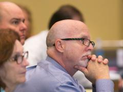 Attending conference sessions like this one from the 2016 DCOS can help you earn certifications. Photo by Michael Carpenter