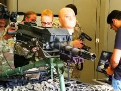 Researchers at the Army Research Laboratory in Orlando are creating a virtual grenade launcher training platform that will allow for repeated virtual rounds before going out to the real firing range.