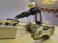 2015 Robot Rodeo: Bomb squads from across the country saddled up their robots and duked it out at the ninth annual Western National Robot Rodeo at Sandia National Laboratories. Photo by Randy Montoya