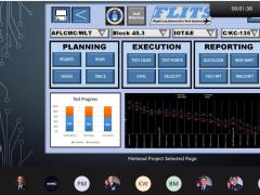 One of two semifinalists of U.S. Air Force’s Material Command (AFMC) Spark Tank competition, Gregory Monroe, Air Force Lifecycle and Management Center, created a web-based system to provide coordinated flight test planning. Credit: AFMC
