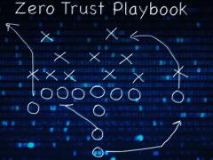 Officials across the U.S. government are releasing guidance documents and assisting departments and agencies in the adoption of zero-trust cybersecurity architectures. The OMB is considered the team captain for zero trust, and the Cybersecurity and Infrastructure Security Agency within the DHS is compiling lessons learned for inclusion in a zero-trust playbook to be released early next year. Illustration design by Chris D’Elia based on artwork by Phase4Studios & Yaran/Shutterstock