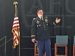 “How can we make security effective and intuitive, yet usable?" Col. Andrew O. Hall, USA, director, Army Cyber Institute, asked attendees at AFCEA's first Cyber Education, Research and Training Symposium.