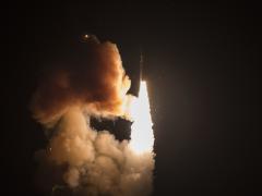 An unarmed Minuteman III launches during a developmental test at Vandenberg Air Force Base, California, last year. The U.S. Strategic Command (STRATCOM) is modernizing both its weapon systems and their accompanying Nuclear Command, Control and Communications (NC3). Credit: Air Force photo