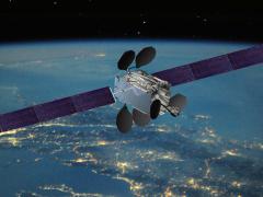 An Intelsat EpicNG satellite. Rendering courtesy of Boeing