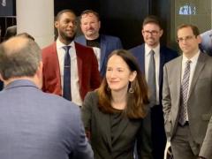 The National Geospatial-Intelligence Agency’s new Moonshot Labs facility is a key component in growing greater cooperation between the private sector and government, and leveraging the competitive advantages that combination will bring, according to Director of National Intelligence (DNI) Avril Haines, who was on-hand for the facility’s July 23 opening.