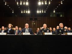 Intelligence community (IC) leaders, led by Dan Coats, director of National Intelligence, testify before the U.S. Senate as to the growing threats the country is facing from non-state and state actors. The IC’s CIO, John Sherman, is calling for urgency in developing U.S. capabilities, so the country will not be surpassed by adversaries' use of cyber, artificial intelligence and other technologies. Credit: ODNI