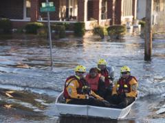 The AFCEA Educational Foundation provided Lumberton Junior High School in North Carolina with a $1,000 STEM grant in the wake of Hurricane Matthew. Damages in the state totaled more than $1.5 billion. 