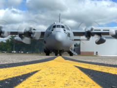 When armed with a high-energy weapon, the versatile C-130 could be a formidable threat.