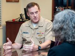  Adm. Michael Rogers, USN, NSA director and commander, U.S. Cyber Command, predicts an attempted destructive attack affecting critical infrastructure networks during his tenure as commander.