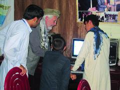 A computer lab in Jalalabad is one piece of a broader effort to educate train a technology-savvy workforce.