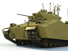 Future armored vehicles could include antennas integrated into the armor coating and other technologies designed to rid the service of whip antennas.