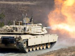 An Army M1A2 Abrams tank participates in training at Fort Benning, Georgia, in January 2020. Army researchers are integrating the FIRESTORM AI-enabled decision-making aid with the Abrams, as well as a host of other systems. Army Sgt. Joshua Wooten