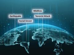 The artificial intelligence software provided by Stabilitas Intelligence Communications is designed to warn organizations of disruptive global or local events, including natural disasters, social unrest, political upheaval, or terrorist attacks, predict the results on the clients’ organization and operation, and help develop a response plan. Vit-Mar/Shutterstock