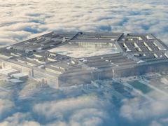 Industry and military officials see both silver linings and gray skies in the Pentagon's cloud computing strategy. Credit: Ivan Cholakov and jannoon0281/Shutterstock, edited by Chris D'Elia