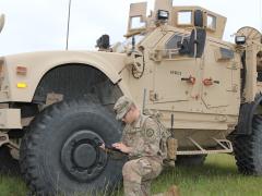 In recent years, the Army's Cyber Blitz experiment evolved well beyond just cyber, allowing the service to define the integration of cyberspace, electronic warfare, intelligence, space and information operations. Beginning next year, the experiment will be known as Multi-Domain Operations Live. Photo by Spc. Marcus Gresham, USA