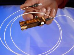 Technology developed at Los Alamos National Laboratory uses the truly random spin of light particles as defined by laws of quantum mechanics to generate a random number for use in a cryptographic key. Allied Minds is commercializing the technology, which will be available soon.