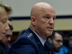 Gen. John "Jay" Raymond, USAF, chief, Space Operations, U.S. Space Force, testifies in March before the House Armed Services Committee in Washington, D.C. In a virtual town hall meeting on April 16, the general explained that the service will rely on the commercial satellite industry more than the military has in the past. Credit: U.S. Air Force photo by Wayne Clark