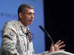 Gen. Vincent Brooks, USA, commanding general of the U.S. Army, Pacific, describes the challenges facing coalition assured interoperability.