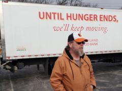 “I never thought that I would have to go to the food bank. We would always donate, because a lot of families out there don’t have the luxuries we have. I’ve been through four furloughs. This is the first time that I’ve needed to reach out for help,” says Michael Westmoreland, furloughed Coast Guard worker.