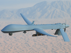 The Gorgon Stare sensor system is being mounted in Afghanistan on USAF/General Atomics Aeronautical Systems MQ-9 Reaper unmanned aerial vehicles (UAVs). This system from Exelis and Sierra Nevada Corporation can zoom in on and transmit up to 64 different images to soldiers on the ground.