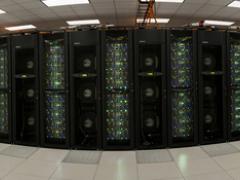 The Stampede supercomputer at the Texas Advanced Computing Center at the University of Texas in Austin is funded by the NSF and specializes in high performance research and development and data analysis. Credit: Texas Advanced Computing Center