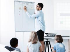 To attract more cybersecurity professionals into the teaching profession, school systems must change their qualifications requirements and revise recertification timelines. Credit: Photographee.eu/Shutterstock