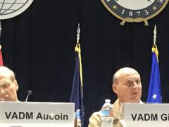 Are the U.S. armed forces ready to fight? It depends, says Vice Adm. Michael Gilday, USN, (c).