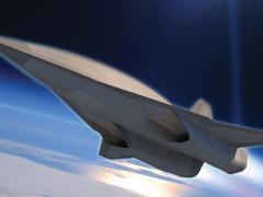 Hypersonic vehicles, such as this concept craft from Lockheed Martin, are a significant part of the U.S. Defense Department’s modernization thrust. Lockheed Martin