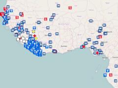 An NGA map of West Africa helped in fighting last year’s Ebola outbreak by illustrating the locations of vital resources and facilities. The NGA is looking to tap other types of commercial data, including social media information, to build new products that feature more diverse information.