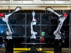 The Oak Ridge National Laboratory (ORNL) MedUSA additive manufacturing machine incorporates large-scale 3D printing to build and finish components simultaneously. This and other systems the laboratory is working on are part of an effort to advance the state of the art in U.S. manufacturing technologies. Oak Ridge National Laboratory, U.S. Department of Energy