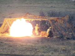 Soldiers participate in NATO’s multinational live-fire exercise Scorpions Fury 2018 in Romania last November. The alliance has declared cyberspace to be an operational domain on a par with land, sea and air, but it still must develop a policy to integrate cyber operationally with the kinetic effect domains. NATO photo