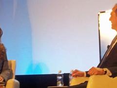 Rep. Adam Schiff (D-CA) speaks during the Intelligence and National Security Summit.