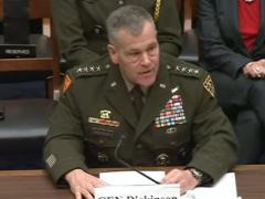Gen. James Dickinson, USA, commander, U.S. Space Command, testifies to Congress over the growing threat in space from the People’s Republic of China, which has added considerable adversarial capabilities, especially in the last year.