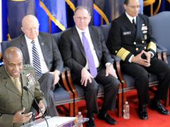 Lt. Gen. Vincent Stewart, USMC, is the first Marine director to lead the DIA. He previously served as the head of Marine Forces Cyber.