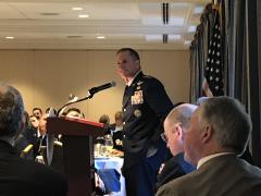 Gen. David Goldfein, USAF, chief of staff of the Air Force, speaking at the Mitchell Institute Strategic Deterrence Breakfast event on June 26, warns of increasing posturing of Russia and China in the Arctic region.