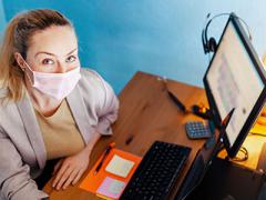 Just like basic personal hygiene during a pandemic, practicing cyber fundamentals comes down to the individual and consistency. Photo credit: vientocuatroestudio/Shutterstock