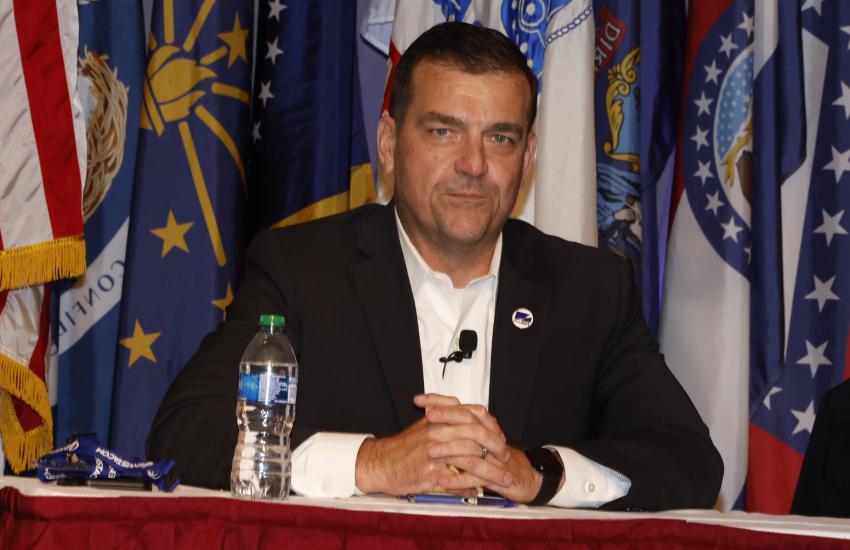 Jeffrey R. Jones, Executive Vice President at By Light Professional IT Services, LLC. Photo By: Michael Carpenter.