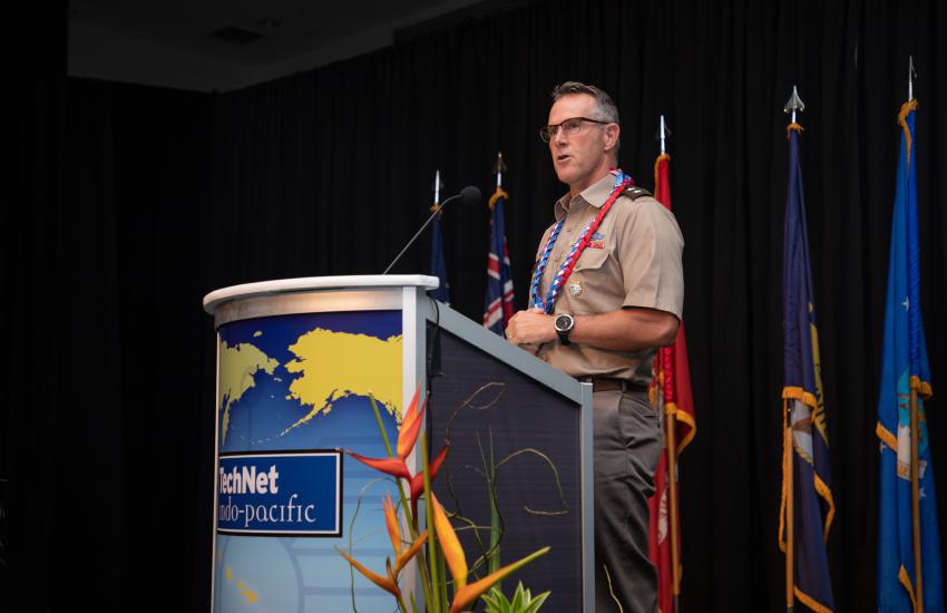 Maj. Gen. Joshua Rudd, USA. Photo by Tony Grillo