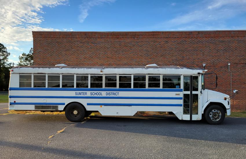The AFCEA Palmetto Chapter received a school bus from the Sumter School District and is converting it into a mobile learning lab—the STEM BUSters—for students in K-12.