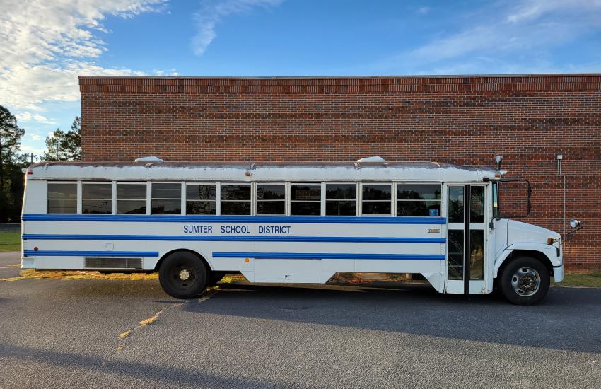 The AFCEA Palmetto Chapter received a school bus from the Sumter School District and is converting it into a mobile learning lab—the STEM BUSters—for students in K-12.