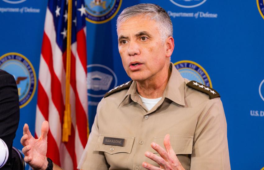 Gen. Paul M. Nakasone, USA, Commander, U.S. Cyber Command; Director, National Security Agency/Chief, Central Security Service