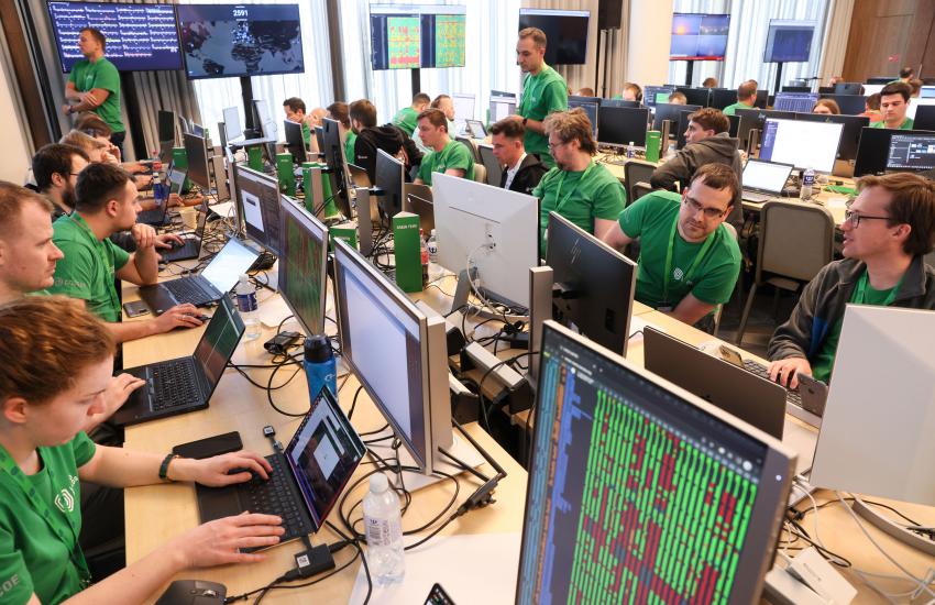 Locked Shields 2023: NATO’s largest cybersecurity exercise held in Tallinn, Estonia, in April 2023. Orchestrated by the NATO Cooperative Cyber Defense Centre of Excellence, this is the world’s largest exercise of its kind. Specialists participated from the Estonian capital, competing against teams from the rest of the alliance. Credit: NATO CCDCOE/Estonia