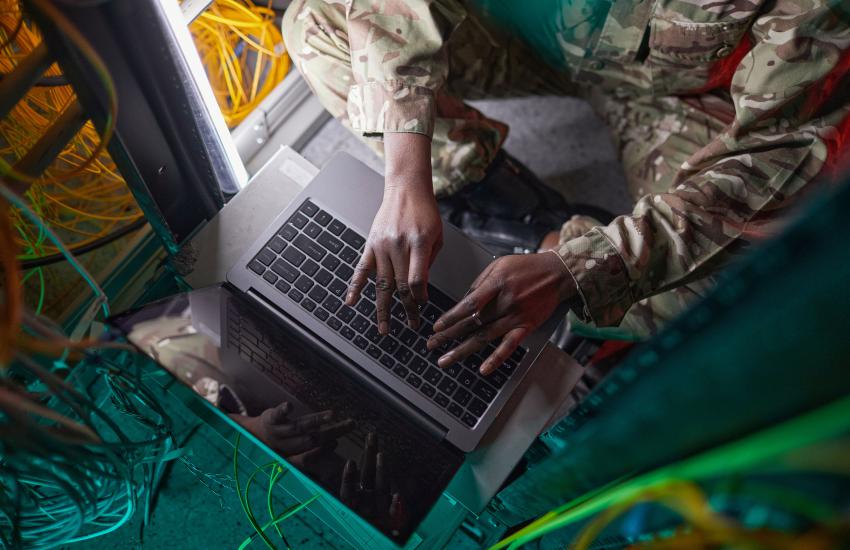AI and machine learning technologies have the potential to transform aspects of military operations. Credit: Shutterstock/SeventyFour